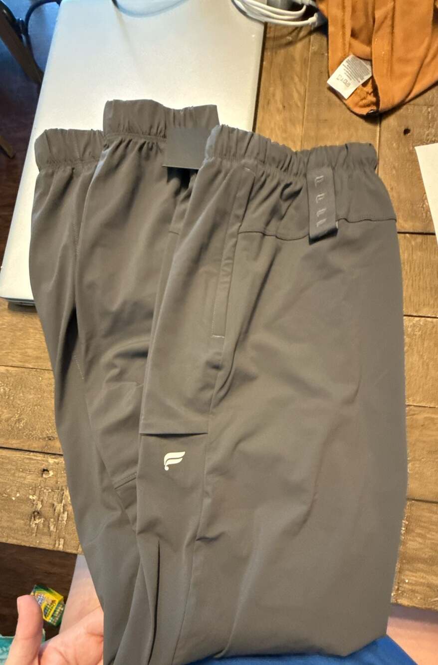 Fabletics The One Active Taper Jogger Gray Men's Medium Tall